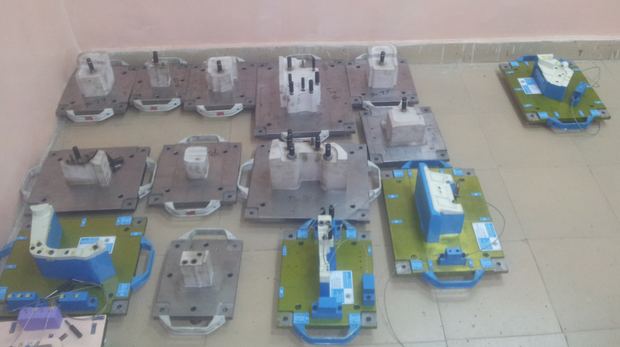 Receiving gauges — batch build