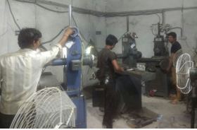 Press shop — production in progress