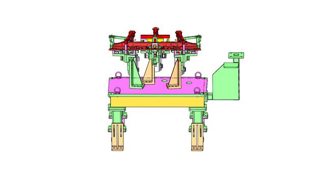 Assembly fixture — Project YSD HB, Agro Industries