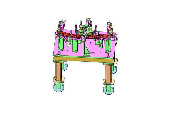 Assembly fixture — YSD HB, second station