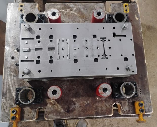 Progressive press tool manufactured at Laxmi Udyog